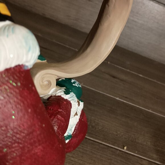 Vintage St. Nicholas Square Santa Naughty Nice Handle Basket 1999 with Box - Picture 14 of 15